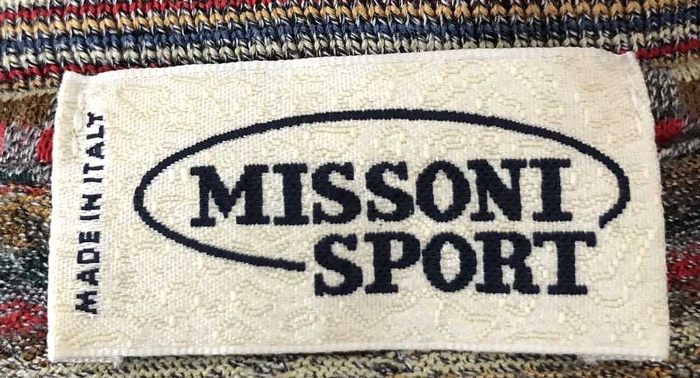 Missoni Vintage Missoni Sport Small Logo Shirt Ha… - image 6