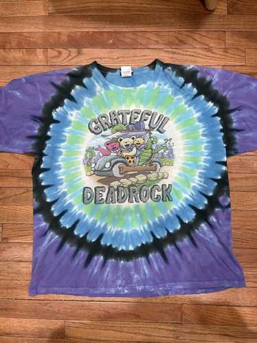 Music Vintage Tie-Dye The Grateful Dead Tee Shirt 2000 Size Medium Made in USA