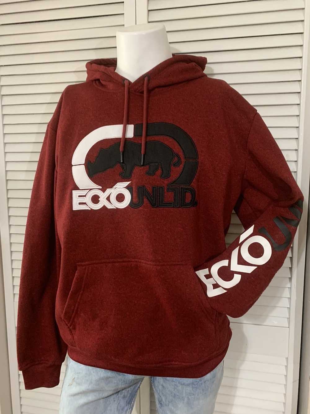 Ecko Unltd. × Streetwear Ecko Unltd Red Hoodie - image 1