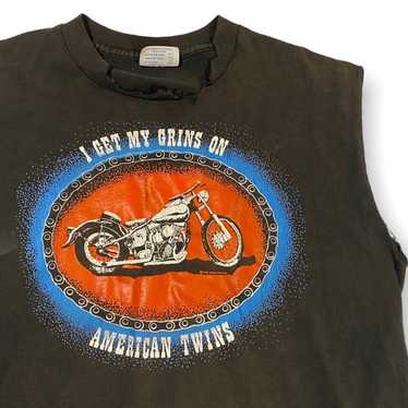Art × Harley Davidson × Vintage 90s Motorcycle Ev… - image 1