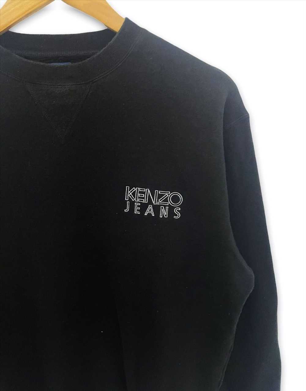 Kenzo 🔥Kenzo Jeans Small Logo Embroidered Sweats… - image 6