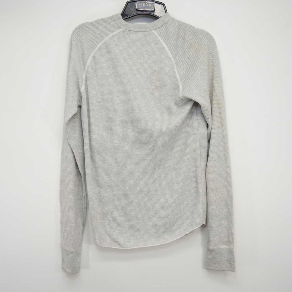 Abercrombie & Fitch × Vintage Gray Crew Neck Long… - image 8