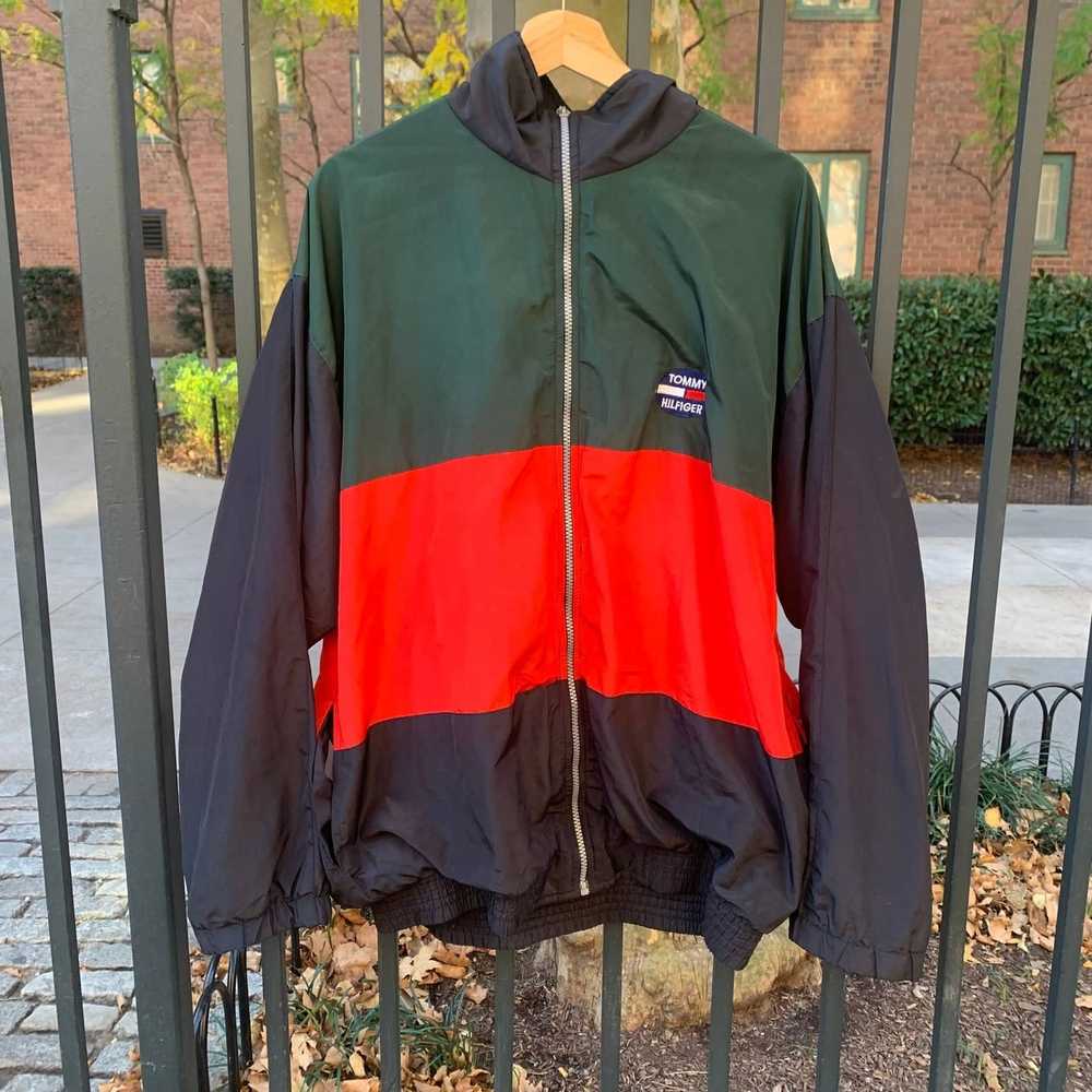 Tommy Hilfiger Tommy Hilfiger black, red & green … - image 1