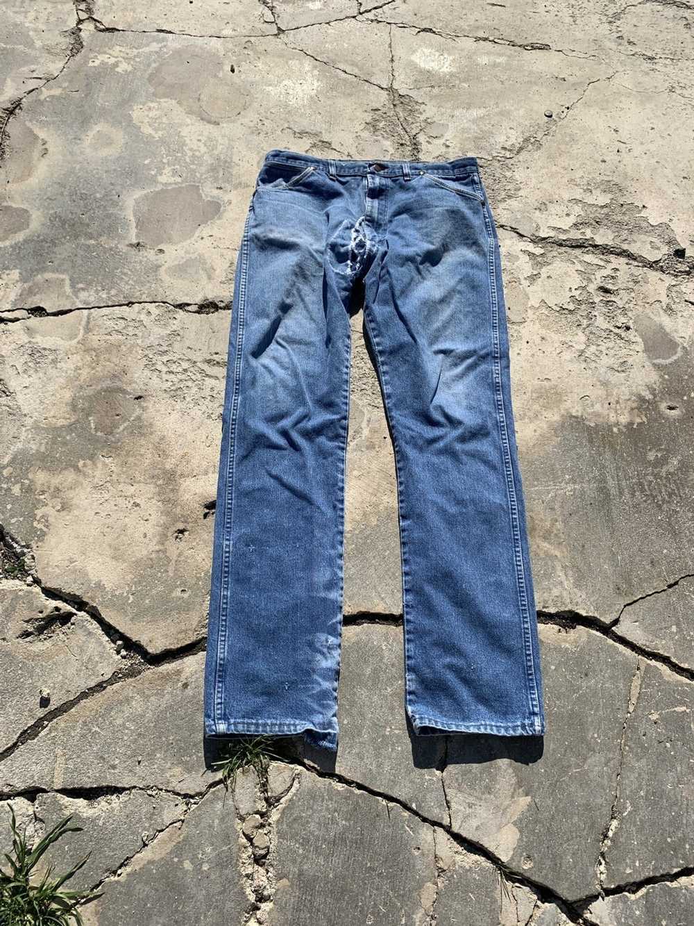 Vintage × Wrangler Vintage 70’s/80’s Sun Faded Re… - image 1