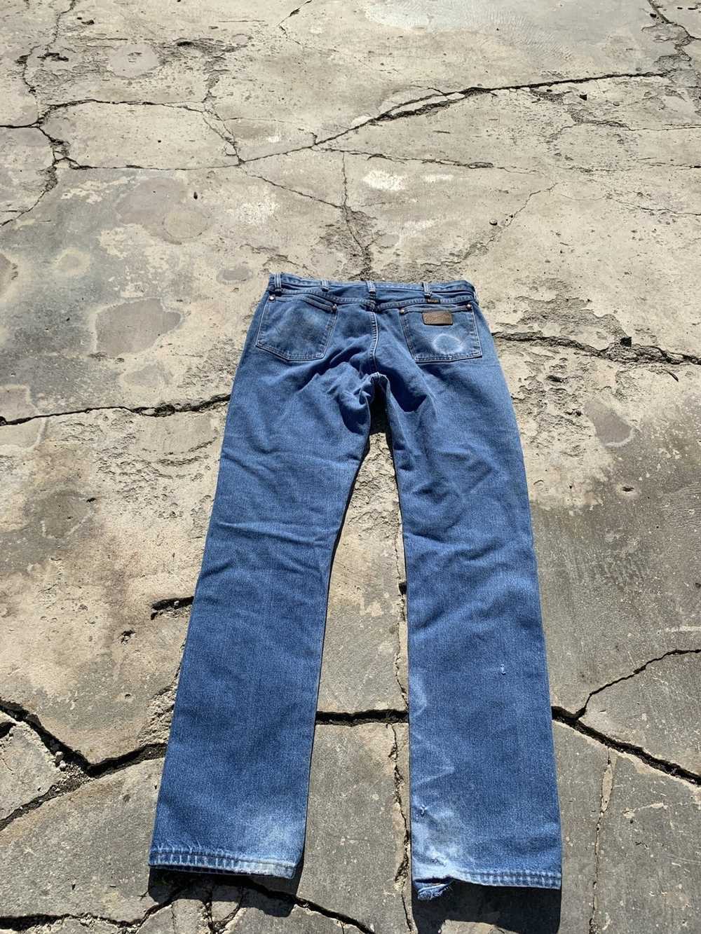 Vintage × Wrangler Vintage 70’s/80’s Sun Faded Re… - image 2