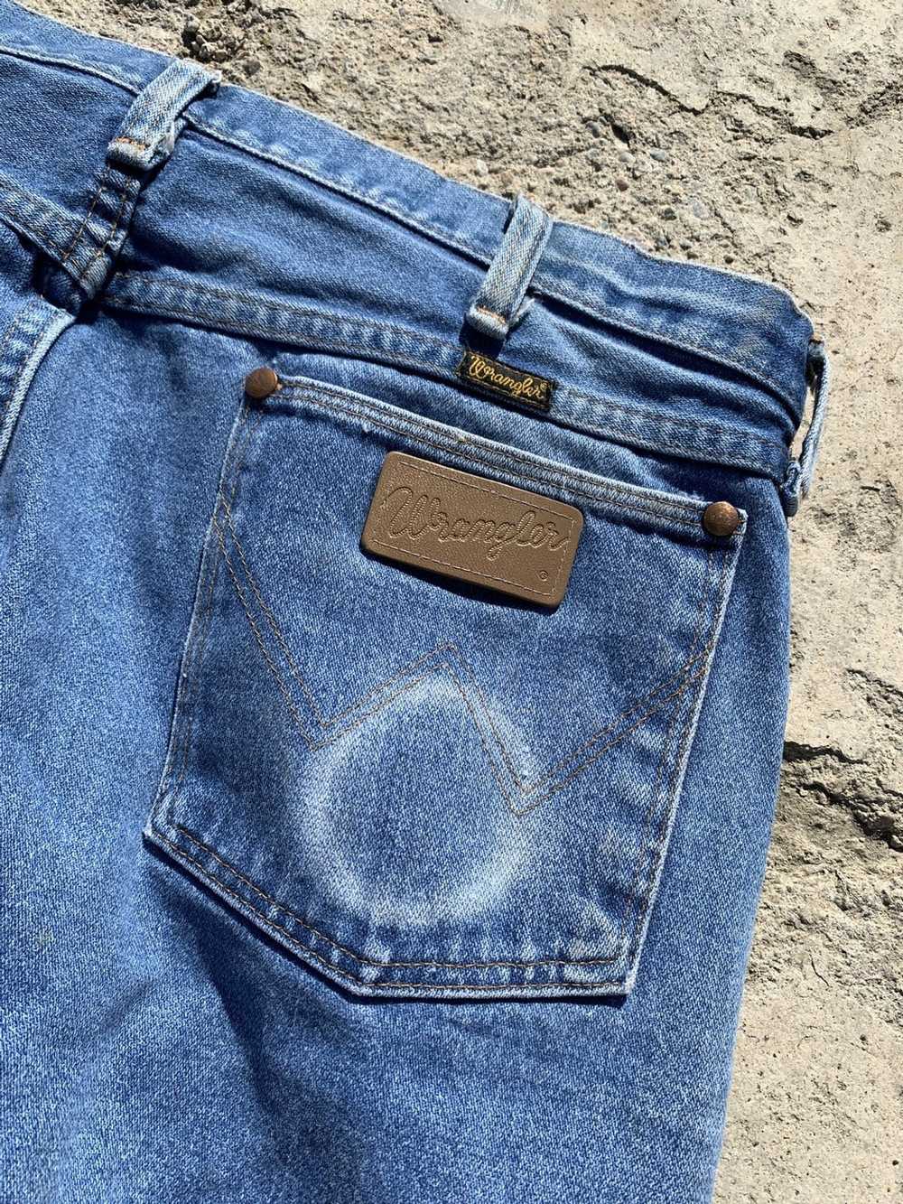 Vintage × Wrangler Vintage 70’s/80’s Sun Faded Re… - image 3