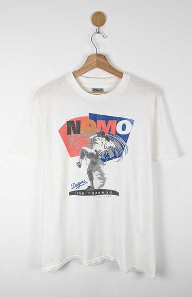 LA Dodgers Men's Mitchell & Ness Authentic 1997 Hideo Nomo #16 Jersey White