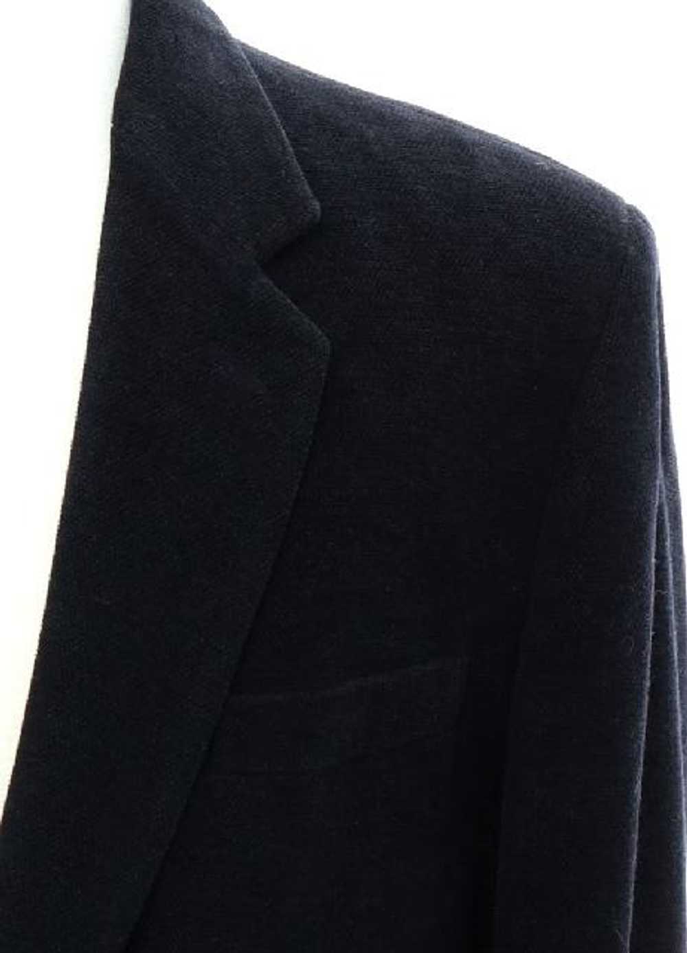 1990's Claiborne Mens Black Wool Blazer Sport Coa… - image 2