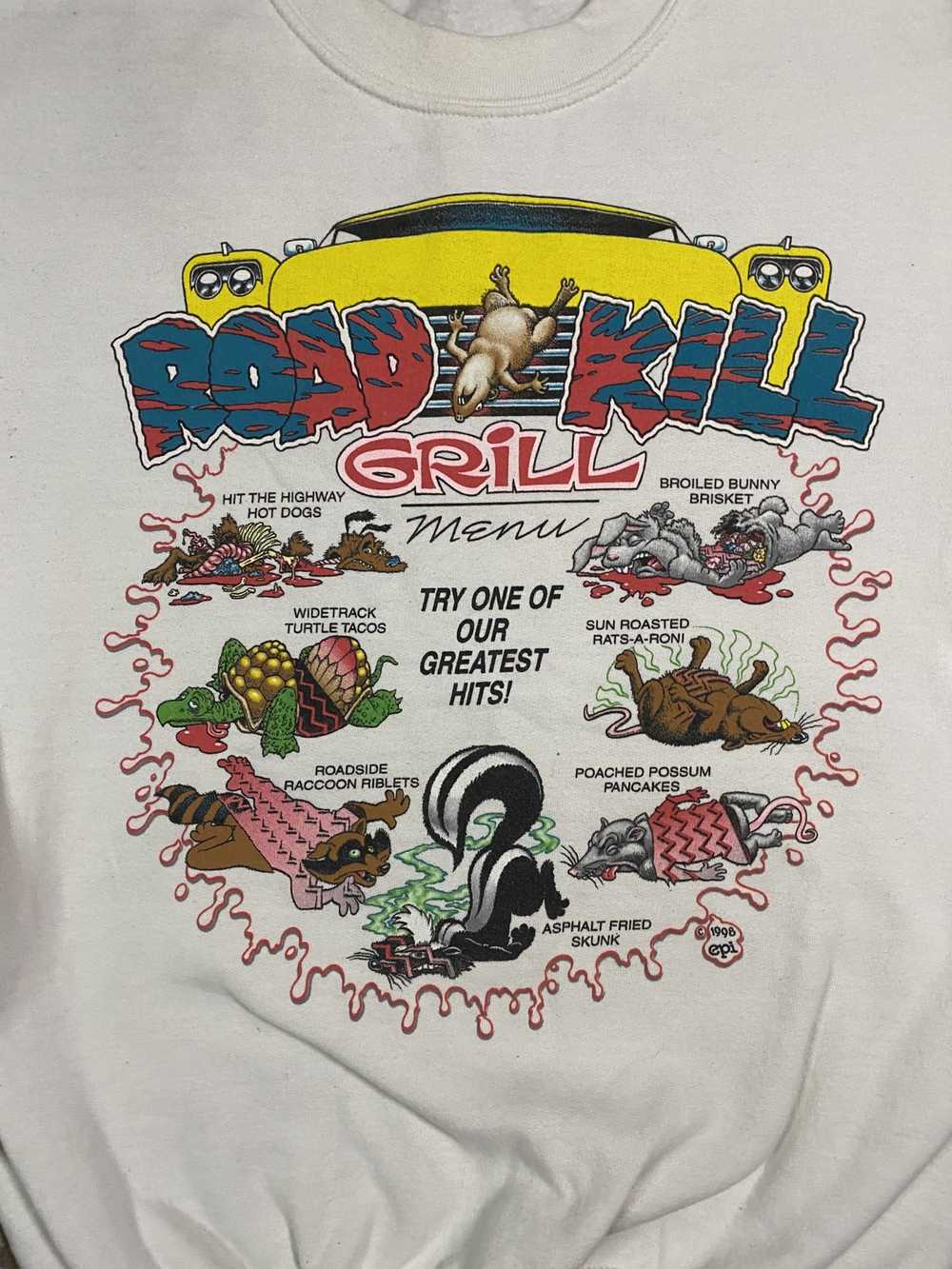Vintage Vintage Roadkill Grill Sweatshirt - image 2