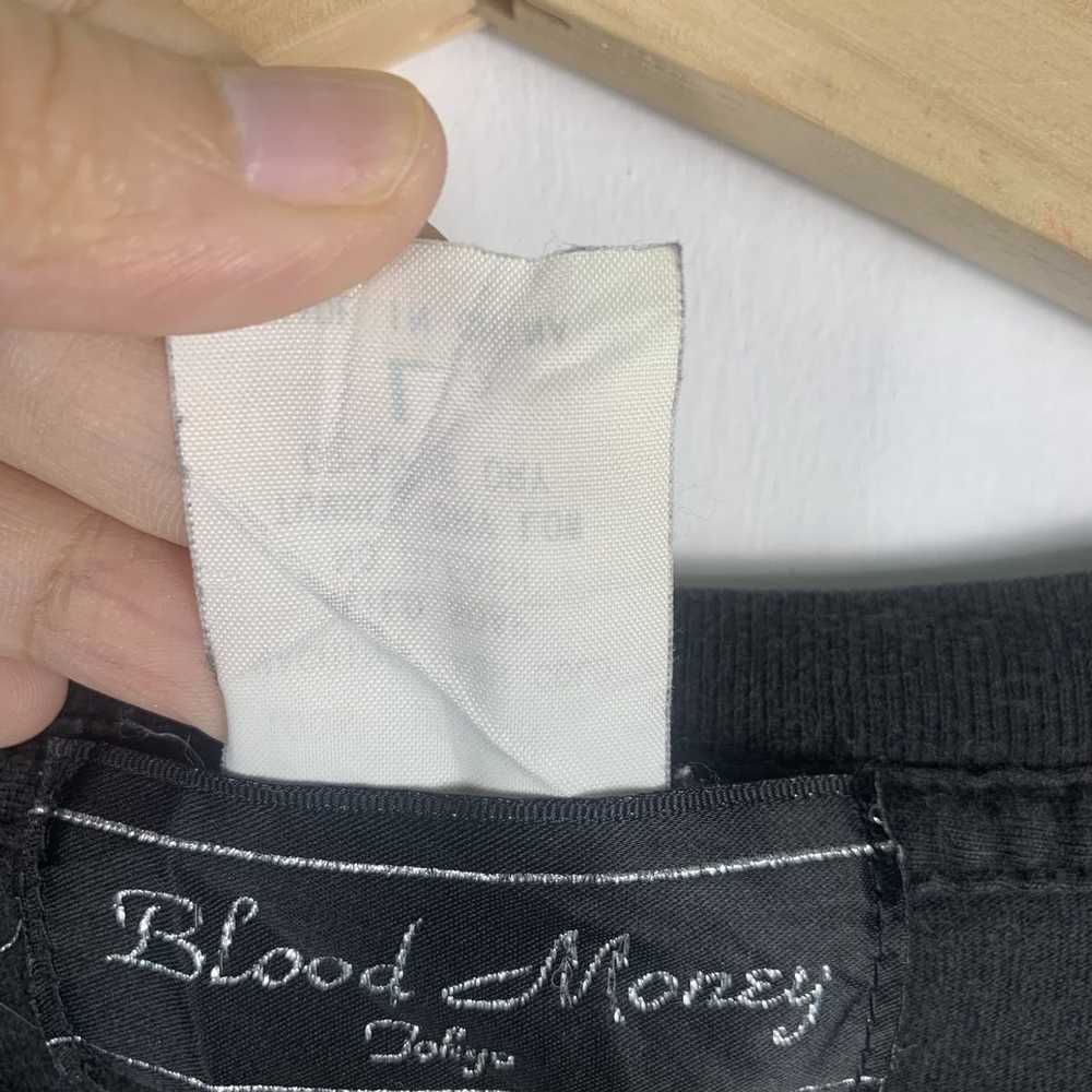 Japanese Brand long sleeve t-shirt blood money - image 12