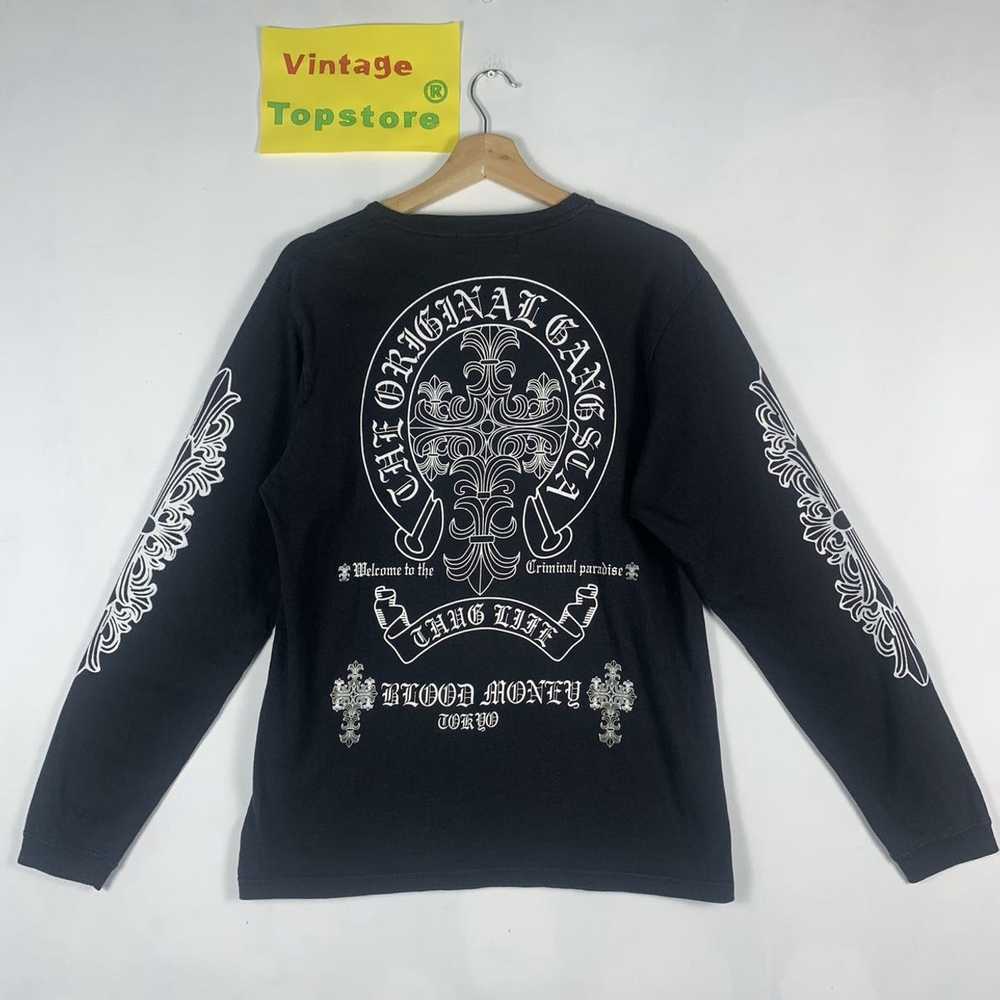 Japanese Brand long sleeve t-shirt blood money - image 4