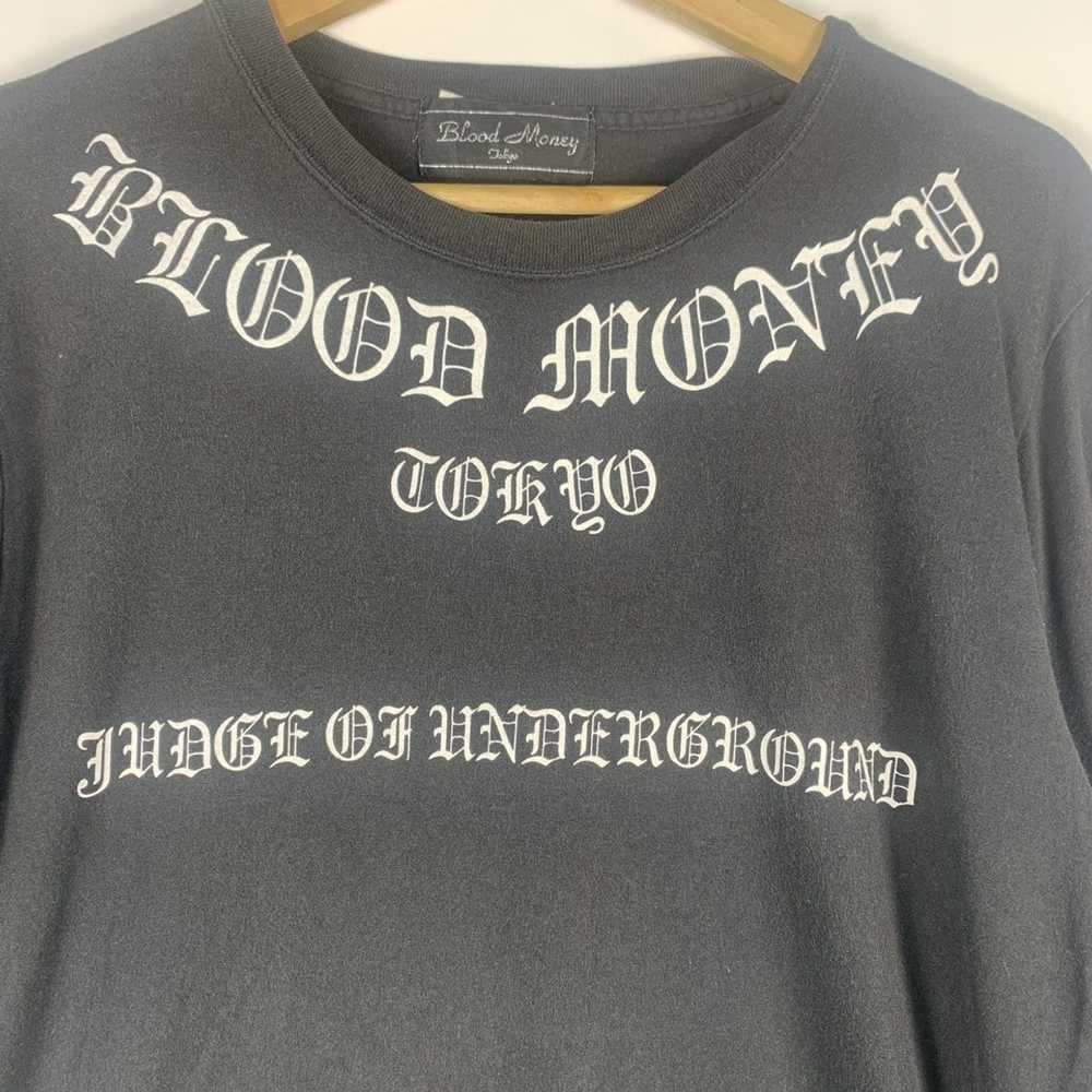 Japanese Brand long sleeve t-shirt blood money - image 5