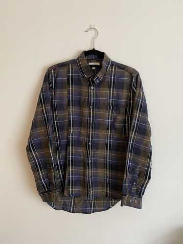 Public School Public School checkered plaid long s