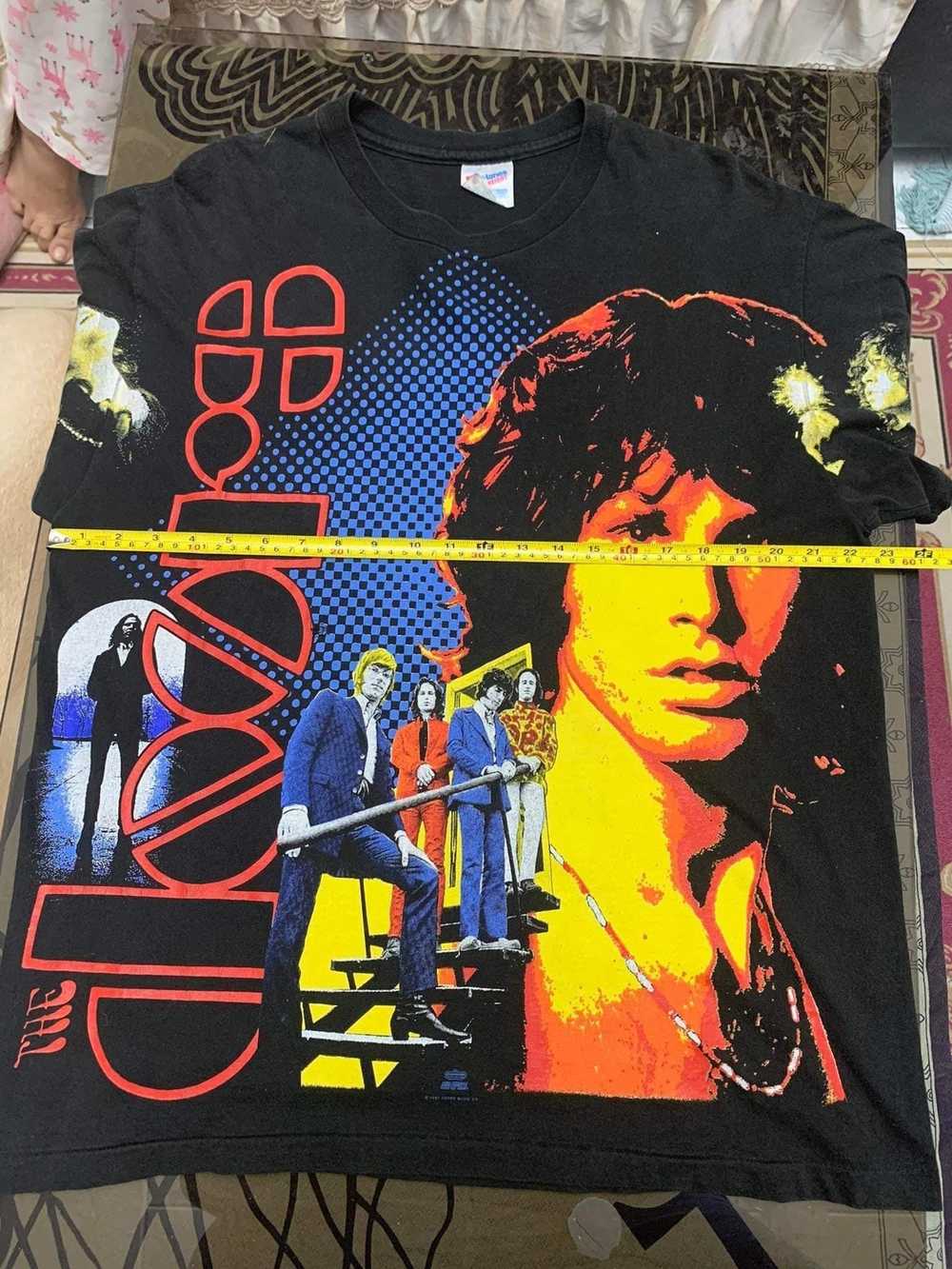 Hanes Band Shirt The Doors All Over Print - image 1