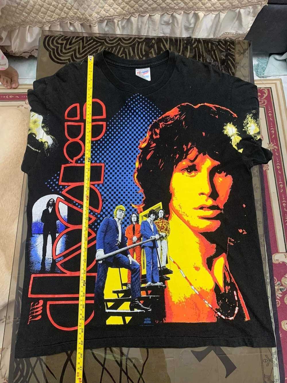 Hanes Band Shirt The Doors All Over Print - image 2