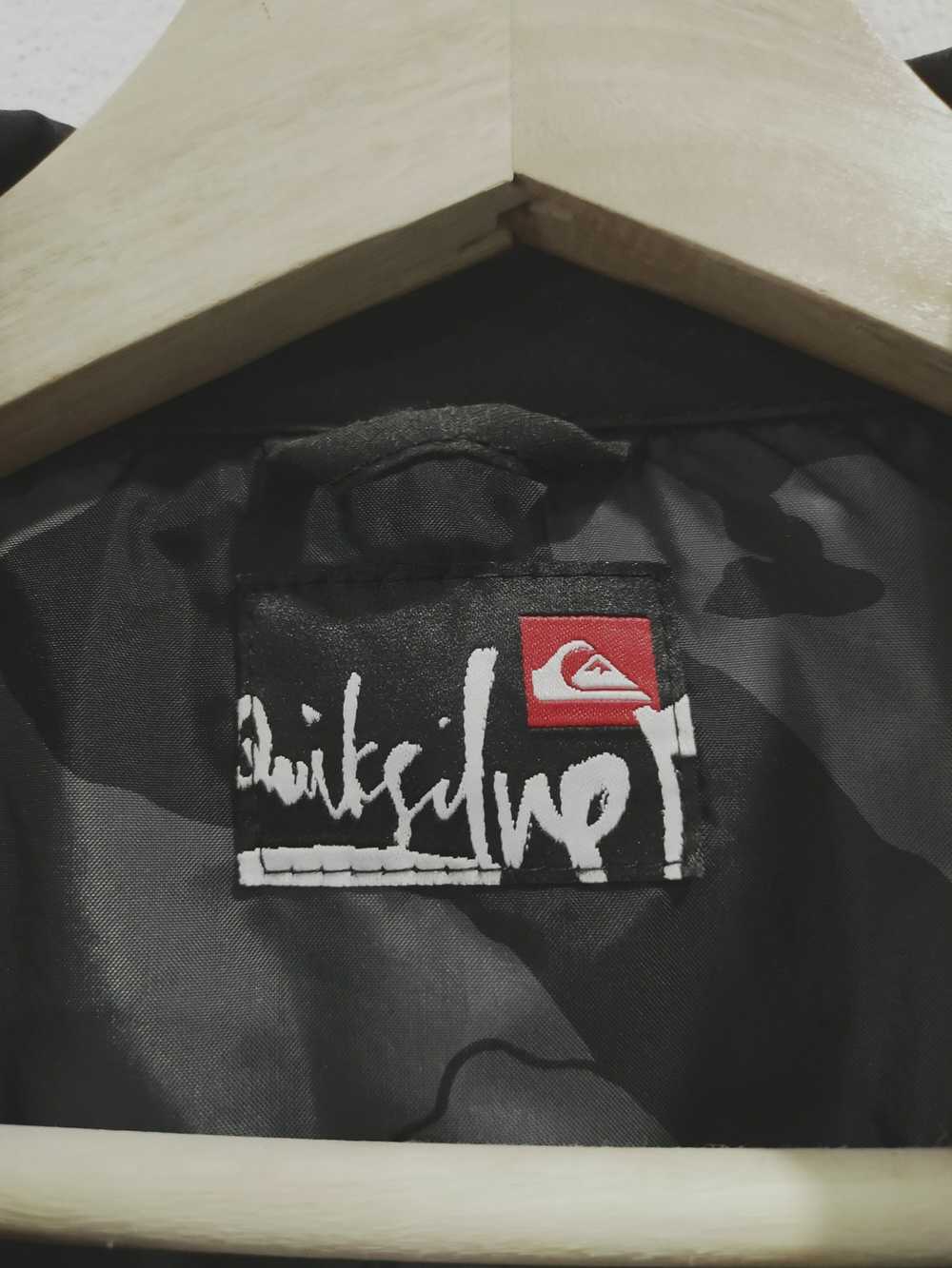 Quiksilver × Streetwear Quicksilver black zipper … - image 4