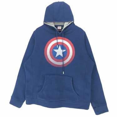 Vintage Marvel Sweatshirt Hoodie Hulk Thor Captain Am… - Gem