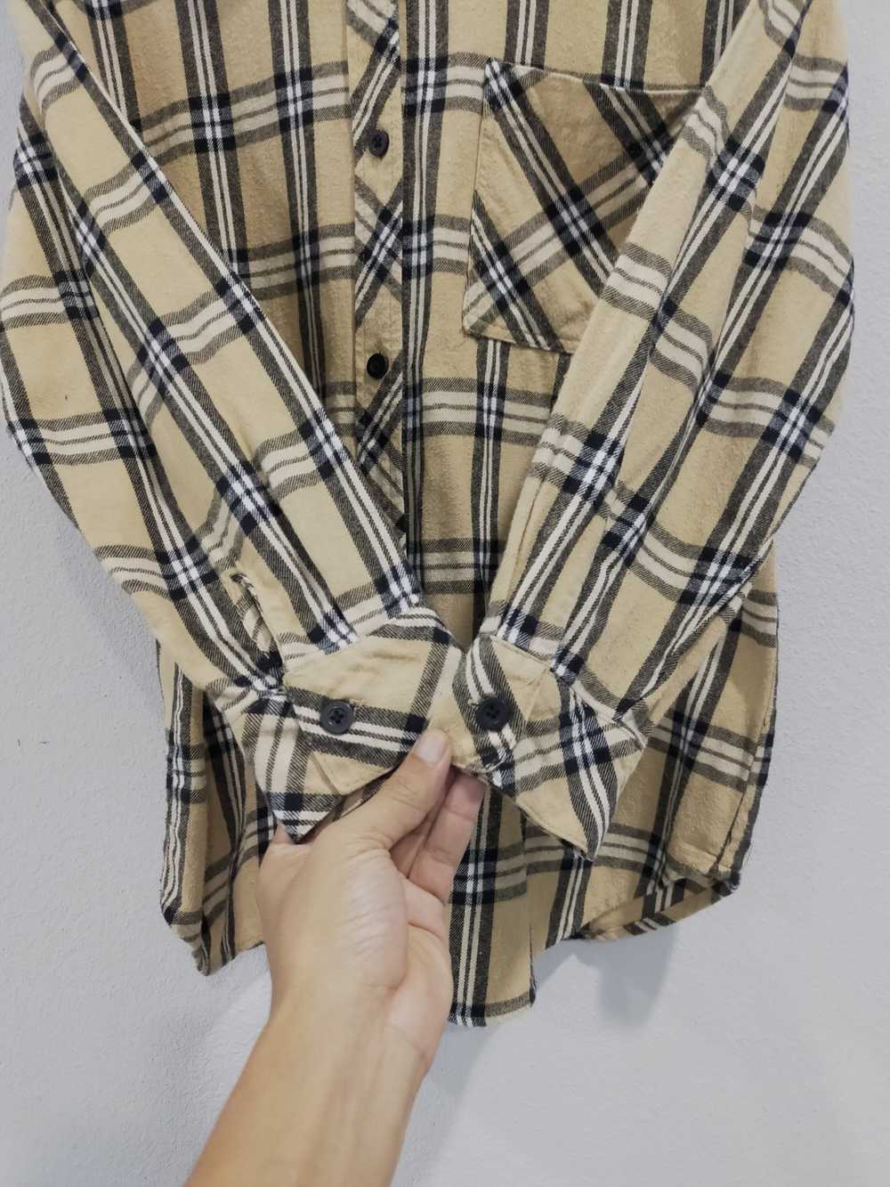 Flannel × Japanese Brand LUTIQUE CHECKERED PLAID … - image 10
