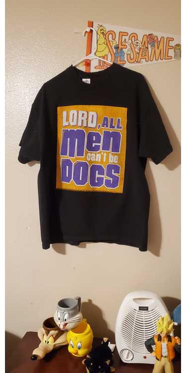 Delta Vintage Lord All Men Can't Be Dogs T Shirt