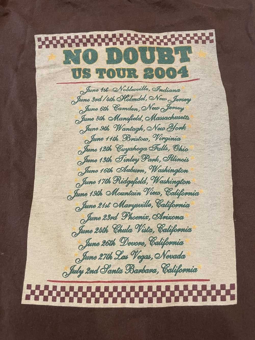 Vintage Men’s 2000s No Doubt “US Tour” T-Shirt (S… - image 4
