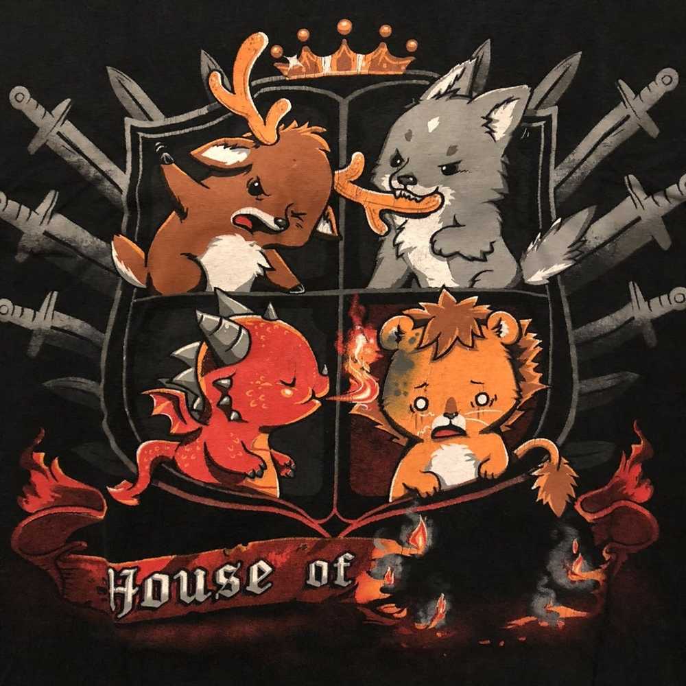 Vintage × Woot vintage emo Game of Thrones parody… - image 1