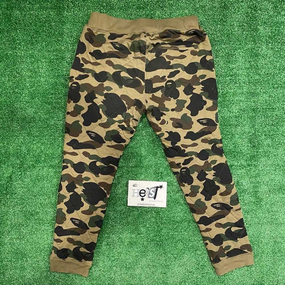 Bape Bape Thick Quilted Joggers - image 2