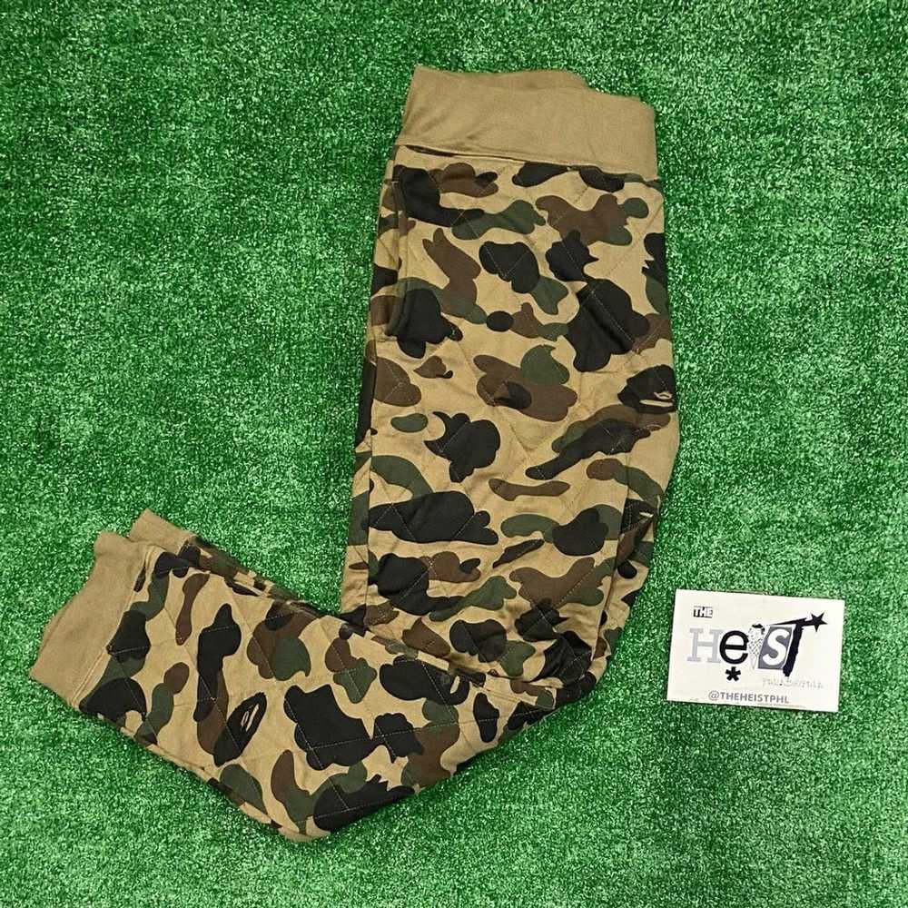 Bape Bape Thick Quilted Joggers - image 3