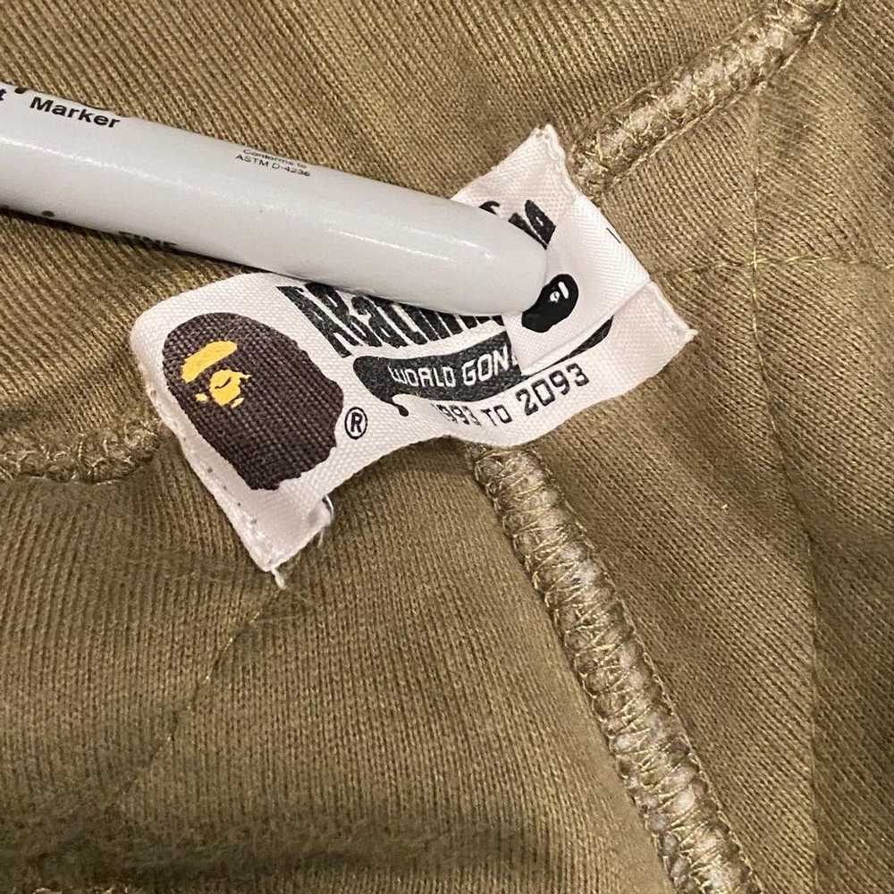 Bape Bape Thick Quilted Joggers - image 5