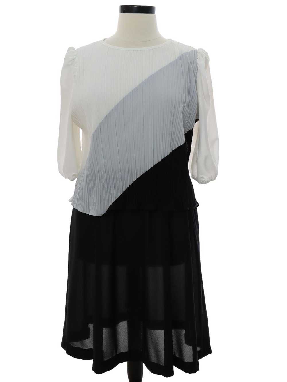 1980's Sandi Dee Totally 80s Secretary Dress - image 1