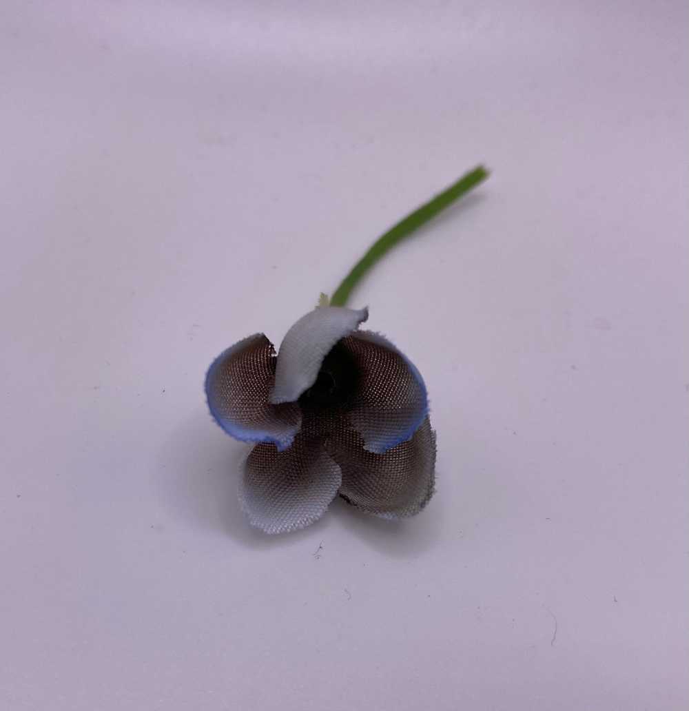 Gorgeous Vintage Pale Blue And White Flower Bud B… - image 4