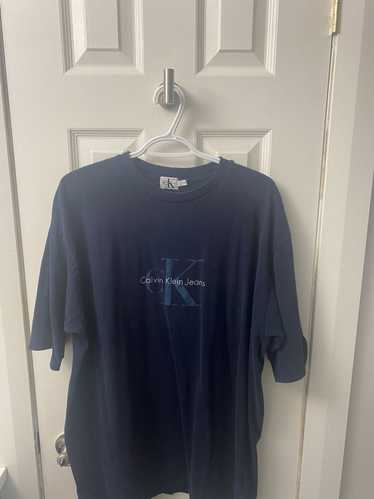 Calvin Klein Clavin Klein vintage tshirt navy