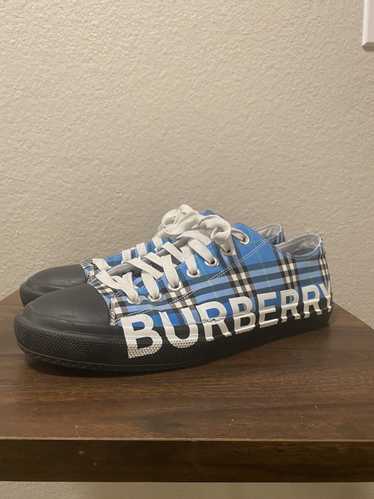 Burberry Burberry logo print check pattern sneaker
