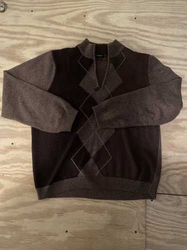 Van Heusen Brown Knit Sweater