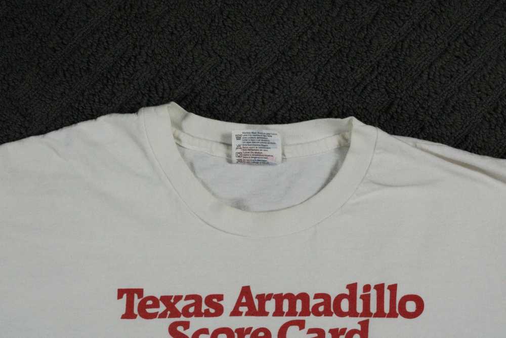 Made In Usa × Vintage Vintage Texas Armadillo Tee… - image 5