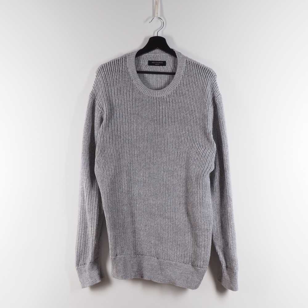 Allsaints All Saints Chunky Gray Knitwear Jumper … - image 1