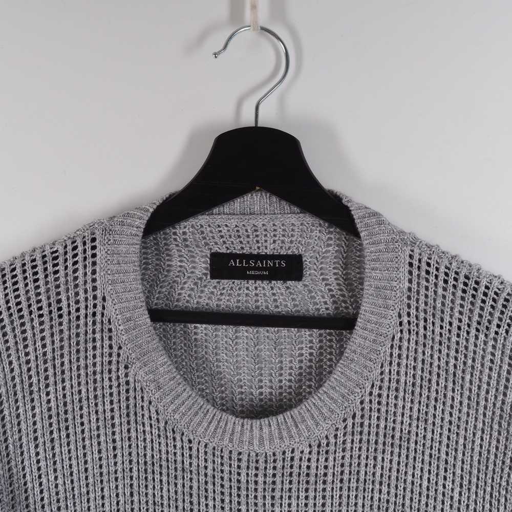 Allsaints All Saints Chunky Gray Knitwear Jumper … - image 2