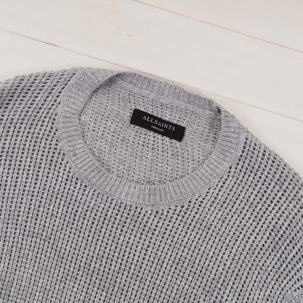 Allsaints All Saints Chunky Gray Knitwear Jumper … - image 4