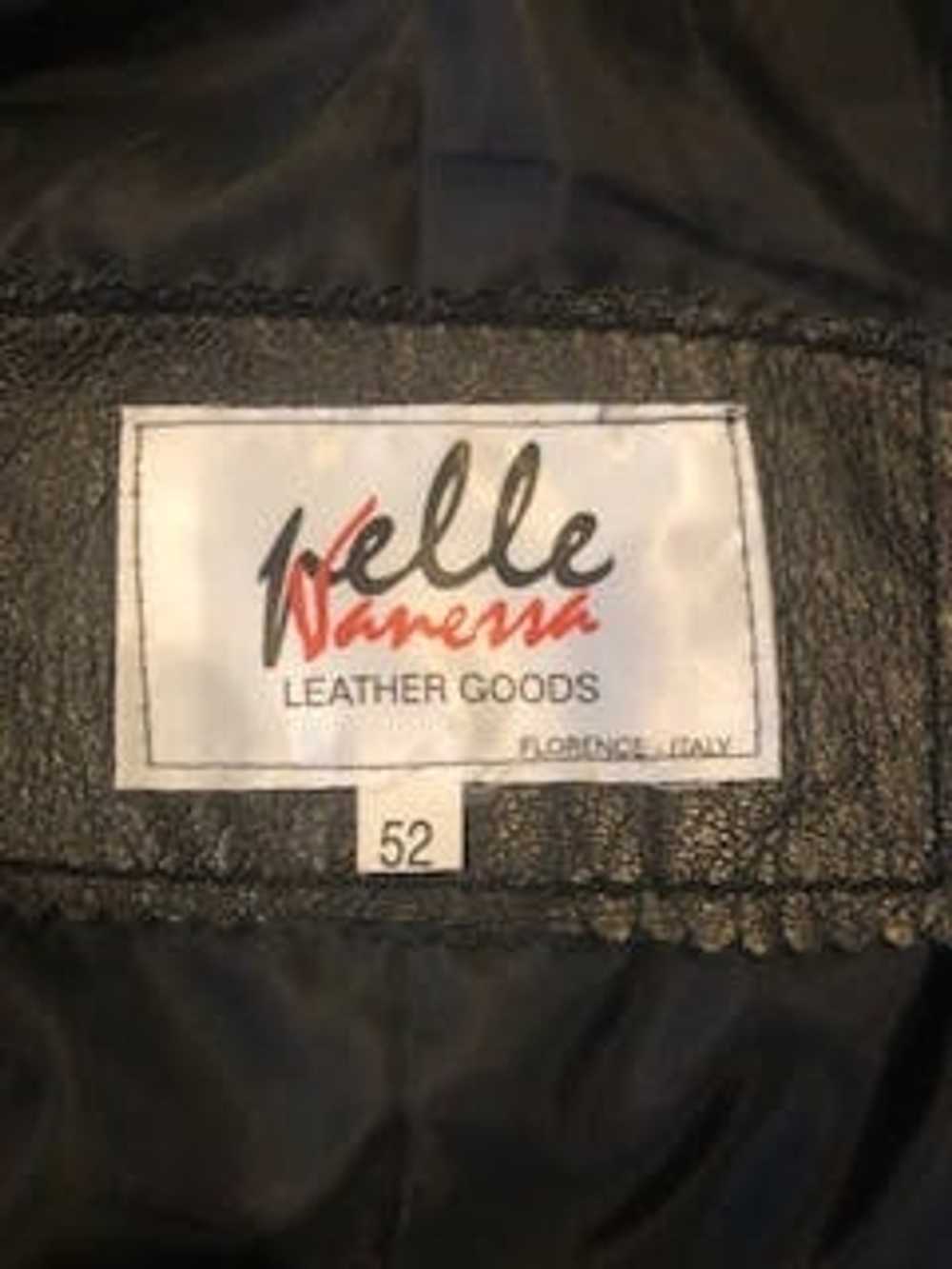 Italian Designers Pelle Vanessa Italian leather j… - image 3