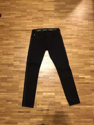 Lee × Vintage Lee smiley black denim jeans - W29, 