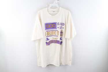 Vintage christian religion t-shirt - Gem