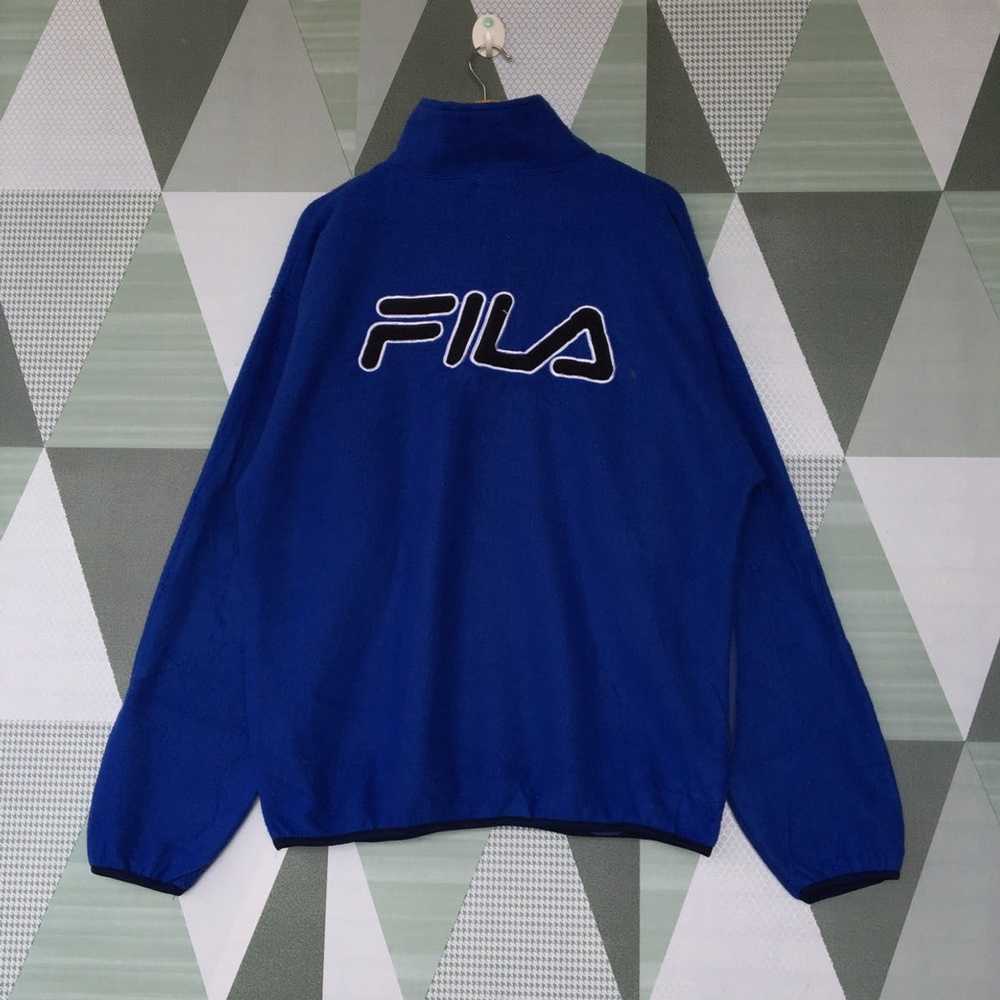 Fila × Japanese Brand × Vintage Fila Fleece Sweat… - image 2