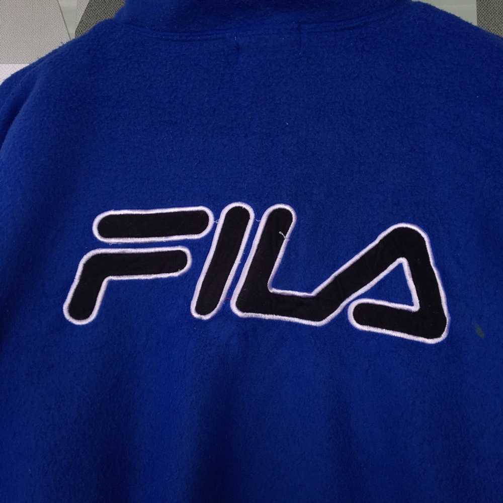 Fila × Japanese Brand × Vintage Fila Fleece Sweat… - image 5