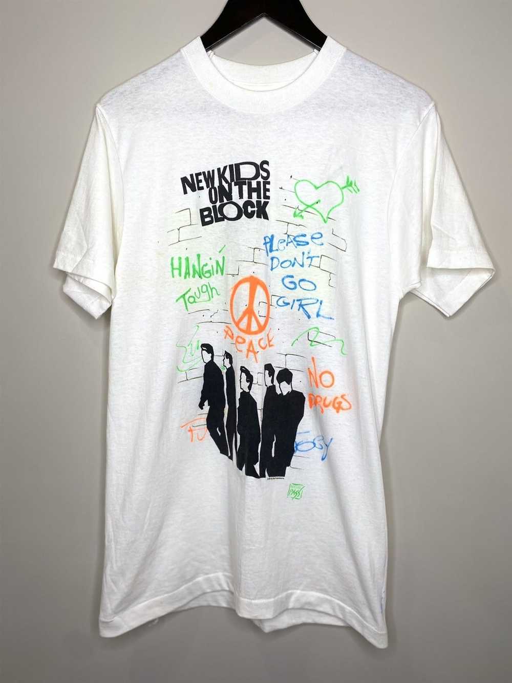Band Tees × Vintage New Kids on the Block ‘Hangin… - image 1