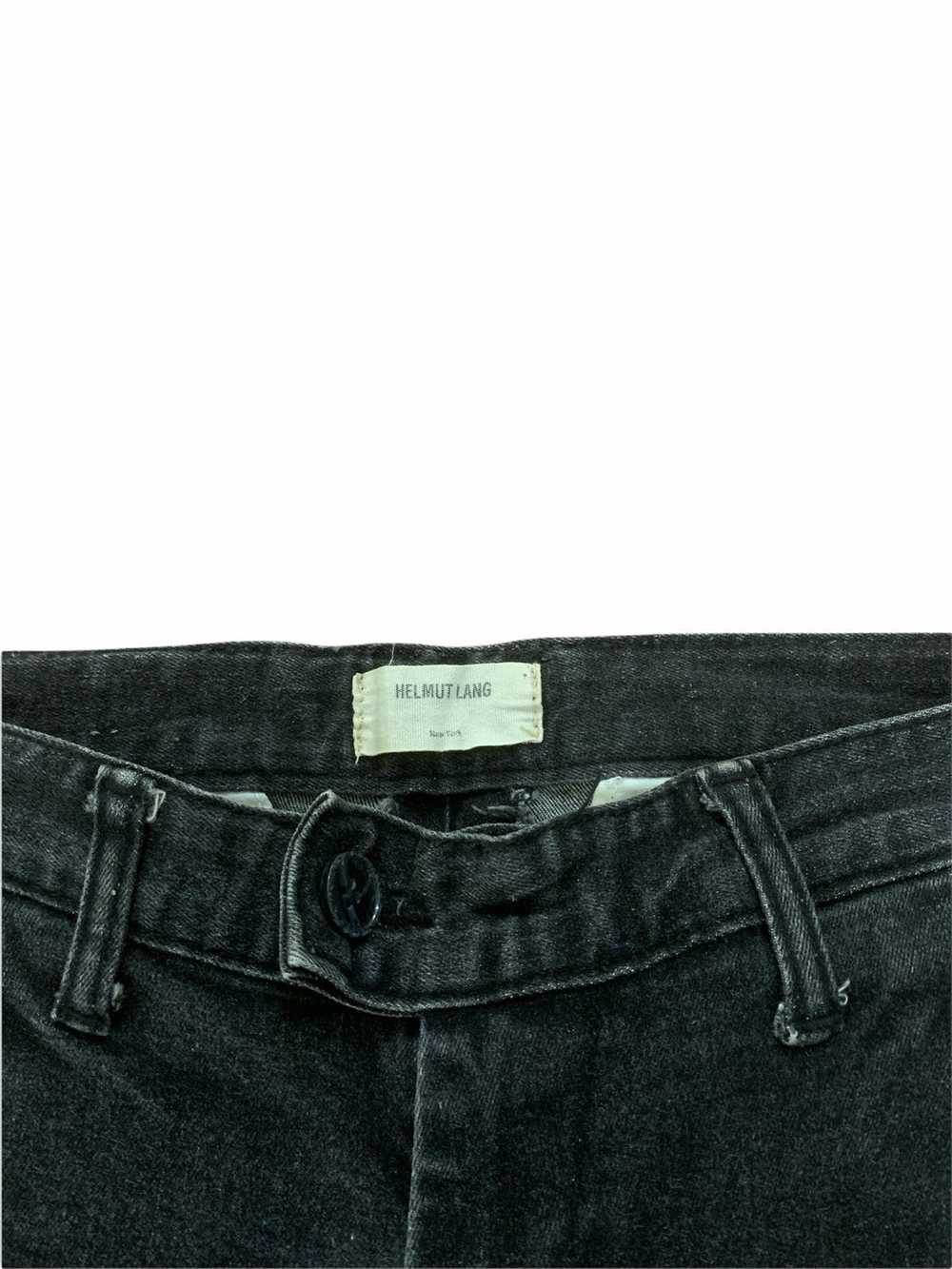 Helmut Lang Helmut Lang New York Black Denim Skin… - image 5