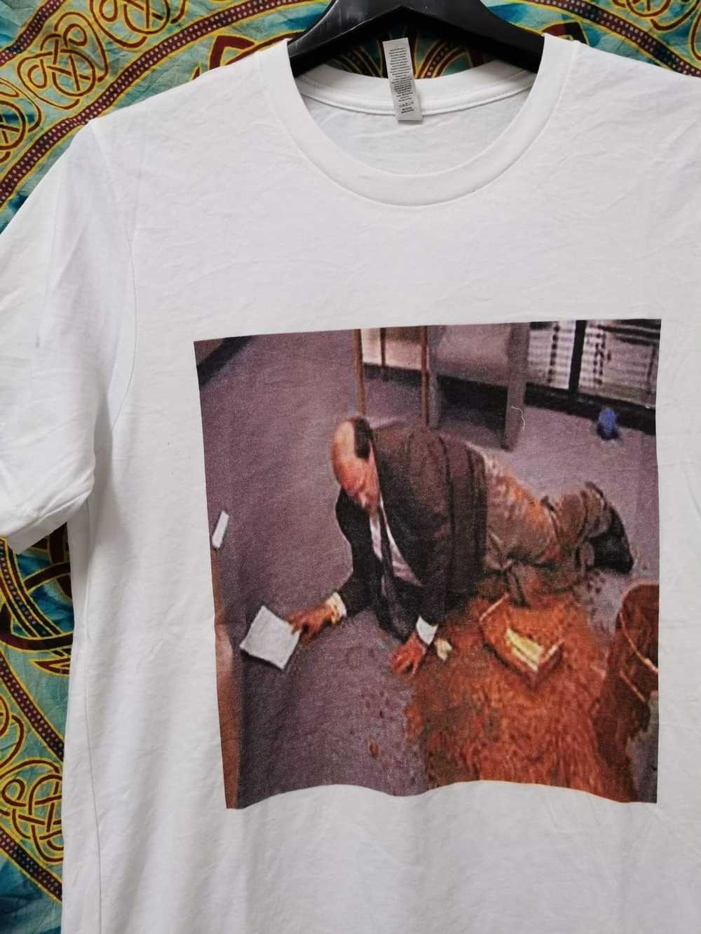 Band Tees × Movie × Streetwear Poop man T-shirt - image 1