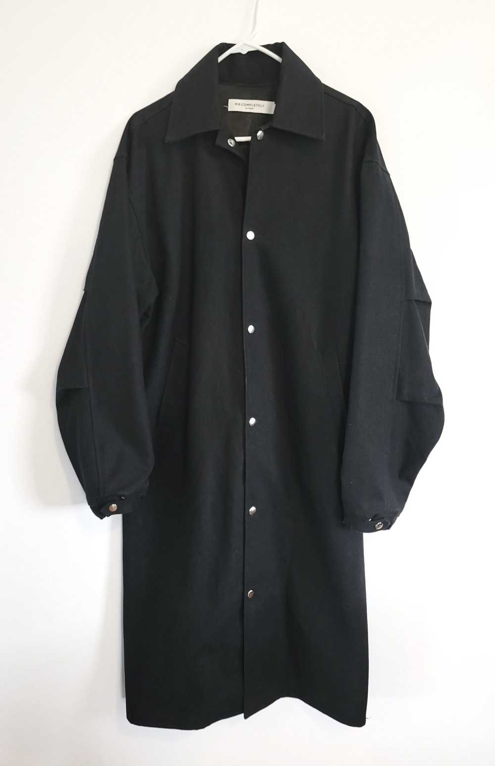 Mr. Completely Mr. Completely Black Canvas Duster - image 1