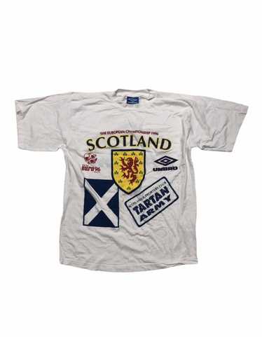 Retro Scotland Soccer Jersey Crest Tartan Army Sco T-Shirt