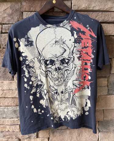 Vintage all over print metallica t shirt - Gem