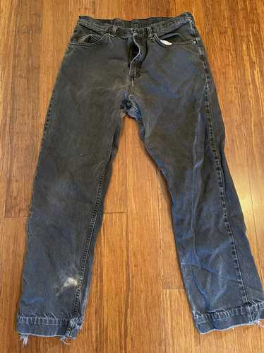 Vintage × Wrangler Vintage 00s Distressed Black Wr