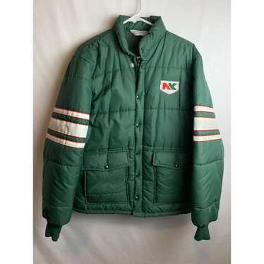 Other Vintage Upstream Puffer Winter Jacket Green… - image 1